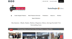 Desktop Screenshot of duc-interiors.com