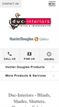 Mobile Screenshot of duc-interiors.com